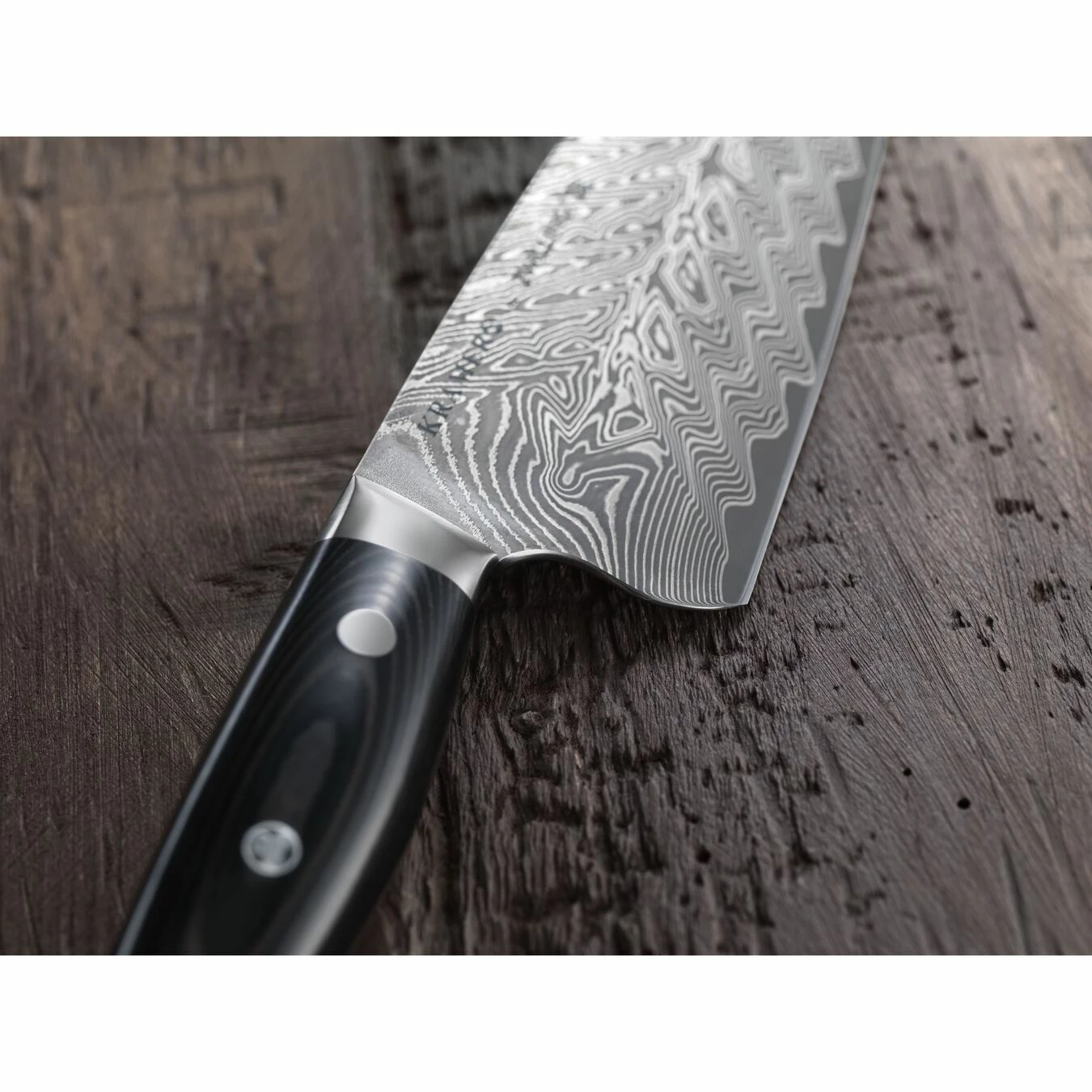 Zwilling Bob Kramer – Euroline Stainless Damascus Collection: 6" Chef's Knife 3 Zwilling Bob Kramer – Euroline Stainless Damascus Collection: 6" Chef's Knife - Image 2
