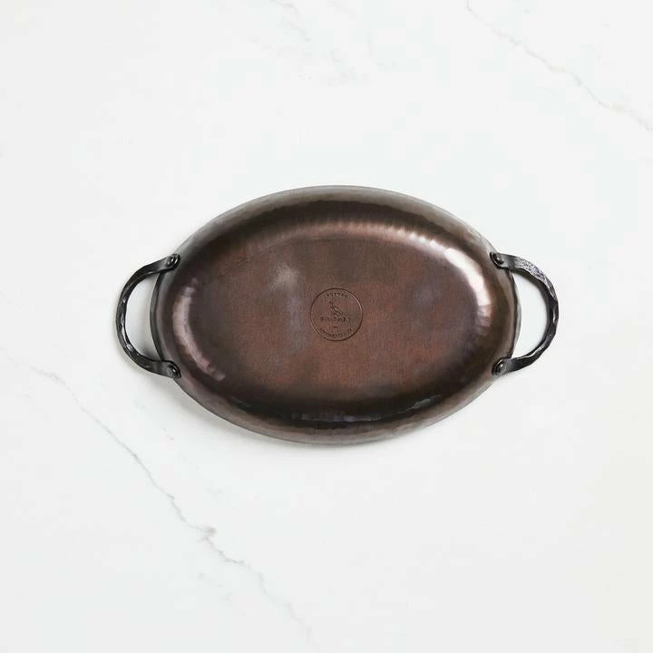 Smithey Ironware Carbon Steel Oval Roaster 7 Smithey Ironware Carbon Steel Oval Roaster - Image 5