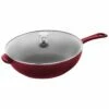 Staub 10" Daily Pan W/ Glass Lid 1 Staub 10" Daily Pan W/ Glass Lid -Atlanta Grill Company Shop 1010494 5