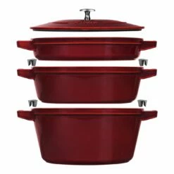 Staub Stackable 4-Piece Set -Atlanta Grill Company Shop 1010768 1