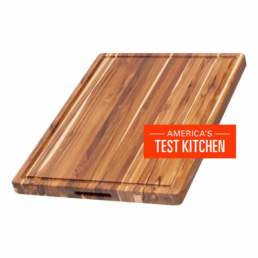 Teakhaus 108 Professional Cutting Board W/ Juice Canal 3 Teakhaus 108 Professional Cutting Board W/ Juice Canal