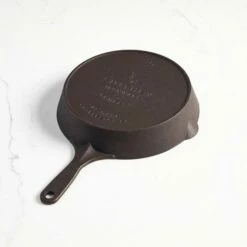 Smithey Ironware No. 10 Traditional Cast Iron Skillet -Atlanta Grill Company Shop 10T Angle Back 720x 91a4ff1a 5ad7 4413 95a3 41d4d2a83410