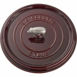 Staub Pig Shallow Cocotte Cochon 6 Qt. -Atlanta Grill Company Shop 11329 87 4