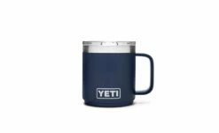 YETI 10 Oz Rambler Mug W/ Magslider Lid -Atlanta Grill Company Shop 190300 Rambler 10oz Stackable Mug Single Unit Front Navy 1680x1024 1