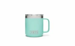 YETI 10 Oz Rambler Mug W/ Magslider Lid -Atlanta Grill Company Shop 190300 Rambler 10oz Stackable Mug Single Unit Front Seafoam 1680x1024 1