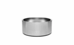 YETI Boomer 4 Dog Bowl -Atlanta Grill Company Shop 190459 Boomer 4 Website Assets Studio PDP Front Stainless 1680x1024 1