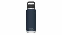YETI Rambler 36 Oz Bottle With Chug Cap -Atlanta Grill Company Shop 191416 Chug Inline Campaign Website Assets Rambler 36oz Bottle Chug Cap Front Navy 795x450 1