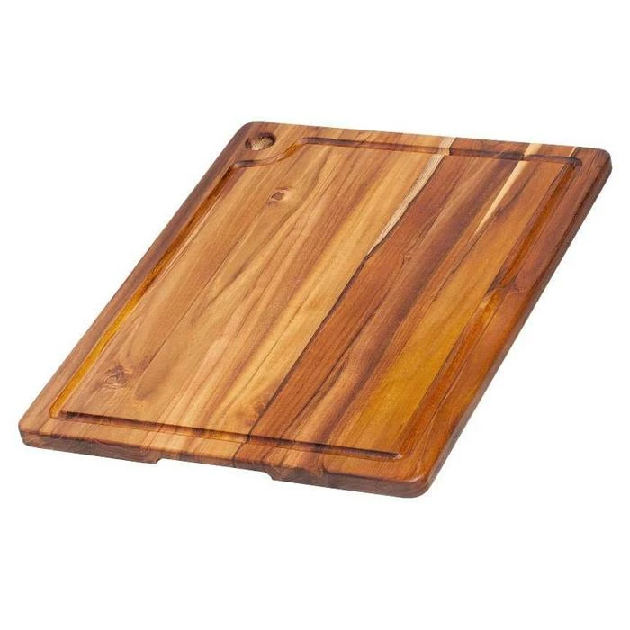 Teakhaus 517 Cook's Cutting Board W/ Corner Hole 3 Teakhaus 517 Cook's Cutting Board W/ Corner Hole