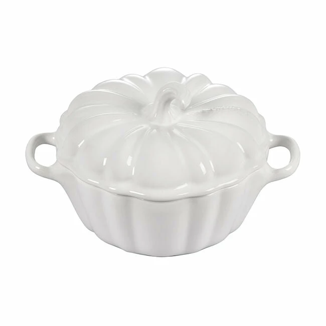 Le Creuset Pumpkin Mini Cocotte 3 Le Creuset Pumpkin Mini Cocotte