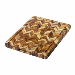 Teakhaus 323 Herringbone Cutting Board (L)