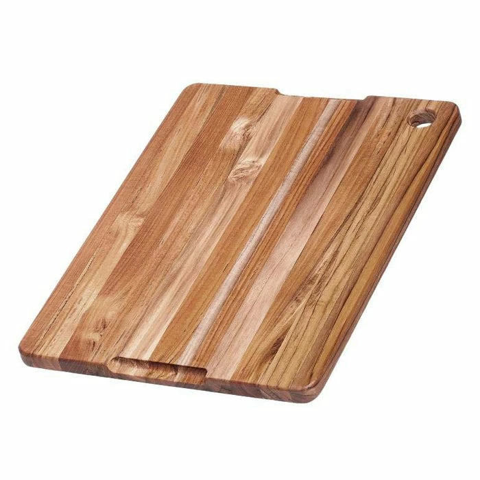 Teakhaus 514 Rectangle Marine Cutting Board W/ Juice Canal 4 Teakhaus 514 Rectangle Marine Cutting Board W/ Juice Canal - Image 2