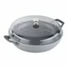 Staub 3.5 Qt. Braiser W/ Glass Lid -Atlanta Grill Company Shop 40501 984 0 1