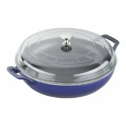 Staub 3.5 Qt. Braiser W/ Glass Lid -Atlanta Grill Company Shop 40501 987 0 1