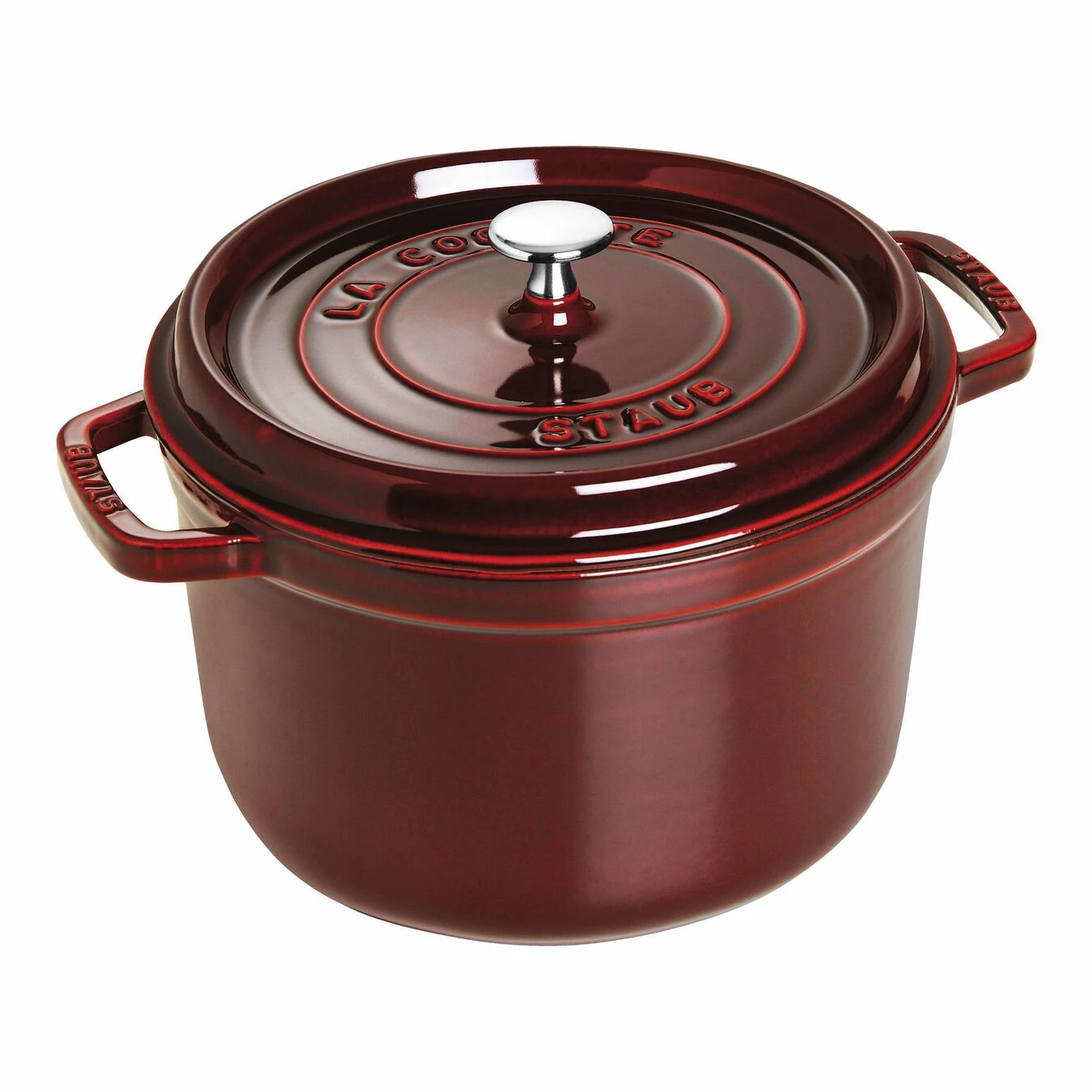 Staub Round Tall Cocotte 5 QT 3 Staub Round Tall Cocotte 5 QT