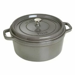 Staub Round Cocotte 7 QT -Atlanta Grill Company Shop 40509 314 0 1