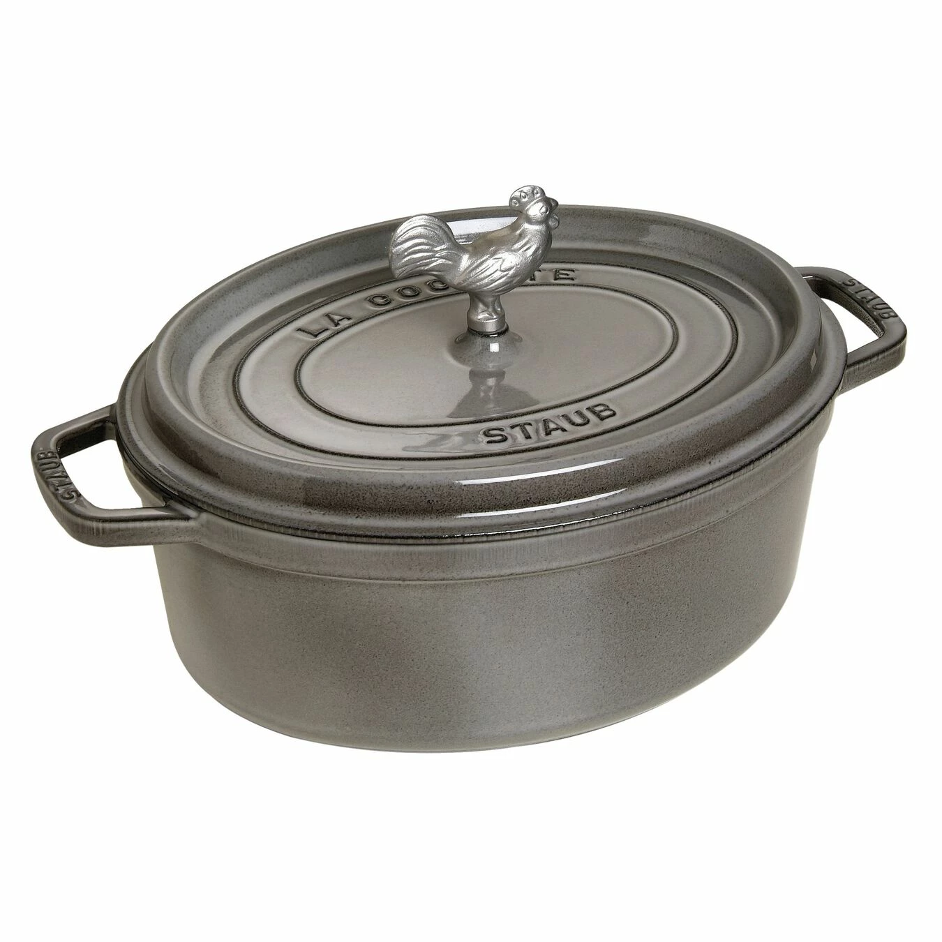 Staub Rooster Coq Au Vin Cocotte 5.75 QT 4 Staub Rooster Coq Au Vin Cocotte 5.75 QT - Image 2