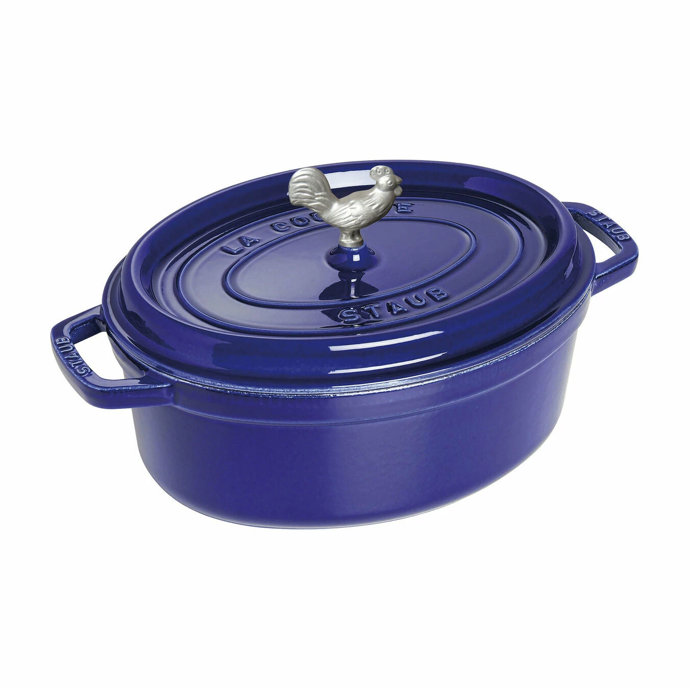 Staub Rooster Coq Au Vin Cocotte 5.75 QT 5 Staub Rooster Coq Au Vin Cocotte 5.75 QT - Image 3