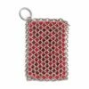 Harold Imports Chainmail Cast Iron Scrubber -Atlanta Grill Company Shop 43911