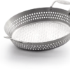Napoleon Stainless Steel Grilling Wok 56027 -Atlanta Grill Company Shop 56027 GrillingWok OnWhite 800px
