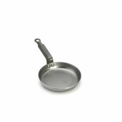 De Buyer MINERAL B Carbon Steel Egg & Pancake Pan