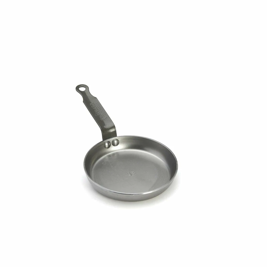 De Buyer MINERAL B Carbon Steel Egg & Pancake Pan 3 De Buyer MINERAL B Carbon Steel Egg & Pancake Pan