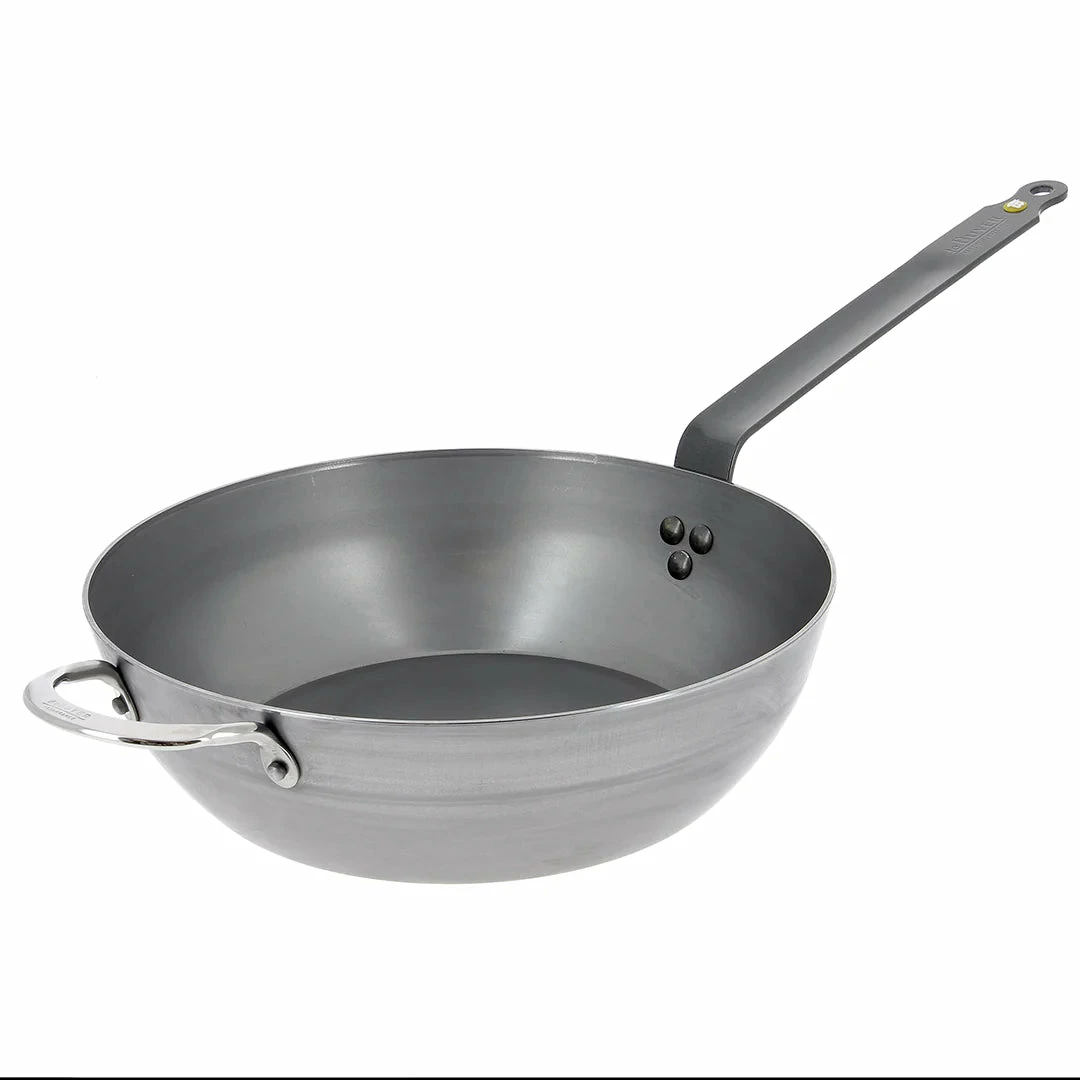 De Buyer MINERAL B Carbon Steel Country Fry Pan 4 De Buyer MINERAL B Carbon Steel Country Fry Pan - Image 2