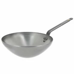 De Buyer MINERAL B Carbon Steel Wok