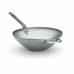 De Buyer MINERAL B Carbon Steel Wok -Atlanta Grill Company Shop 5618 32 packshot 2