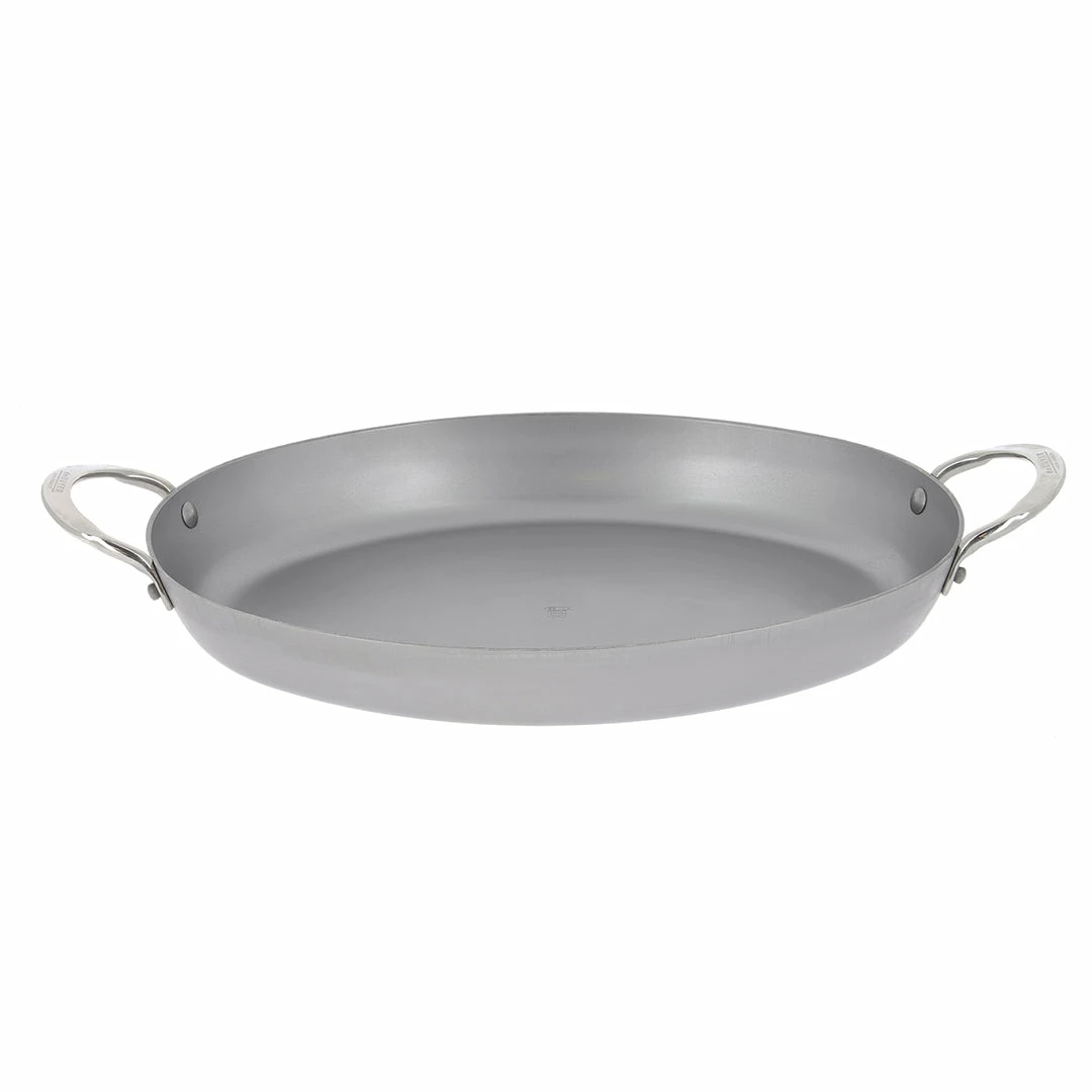 De Buyer MINERAL B Carbon Steel Oval Roasting Pan 7 De Buyer MINERAL B Carbon Steel Oval Roasting Pan - Image 5