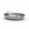 De Buyer MINERAL B Carbon Steel Oval Roasting Pan