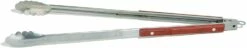 Outset BBQ Tongs Extra-Long Rosewood Handles