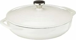 Lodge 3.6 Quart Oyster White Casserole