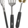 Napoleon 3 Piece Stainless Steel BBQ Toolset 70024 -Atlanta Grill Company Shop 70024 3 piece tool set transparent 800px