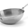 Napoleon Stainless Steel 12" Wok 70028 -Atlanta Grill Company Shop 70028 StainlessSteelWok transparent 800px