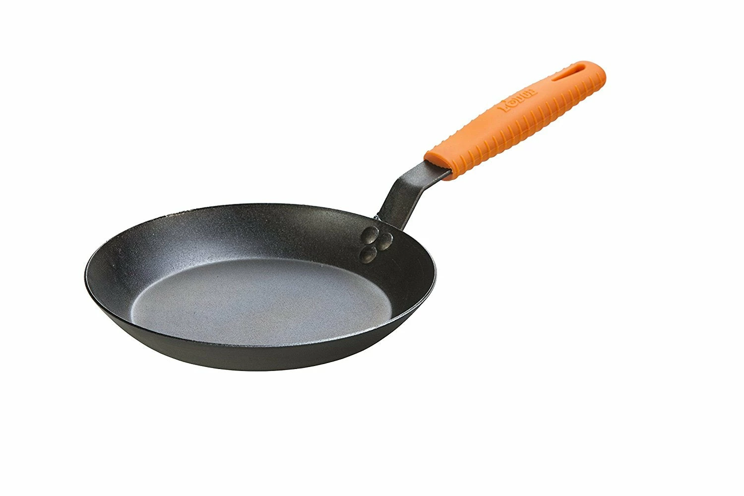 Lodge 10 Inch Seasoned Carbon Steel Skillet With Silicone Handle Holder 3 Lodge 10 Inch Seasoned Carbon Steel Skillet With Silicone Handle Holder