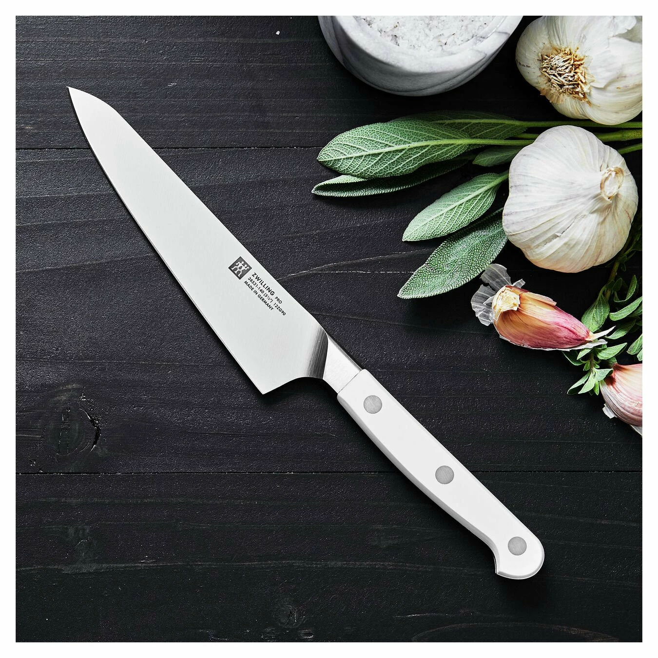 Zwilling Pro Le Blanc 5.5" Prep Knife 4 Zwilling Pro Le Blanc 5.5" Prep Knife - Image 2