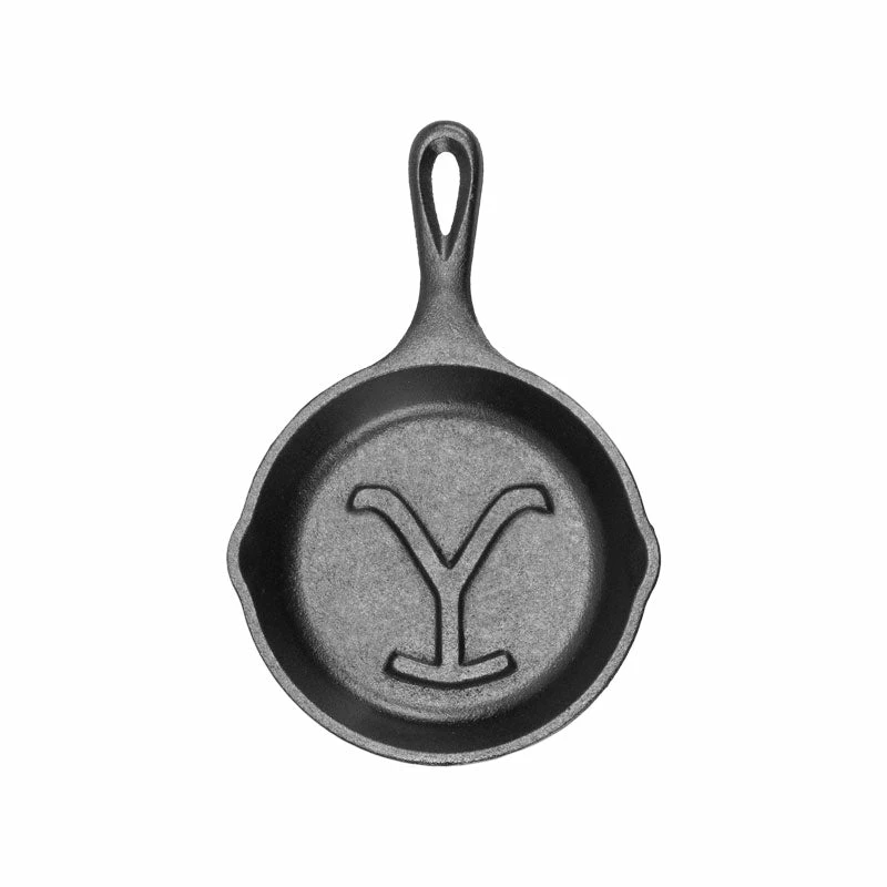 Lodge Yellowstone™ 5 Inch Seasoned Cast Iron “Power Y” Mini Skillet 3 Lodge Yellowstone™ 5 Inch Seasoned Cast Iron “Power Y” Mini Skillet