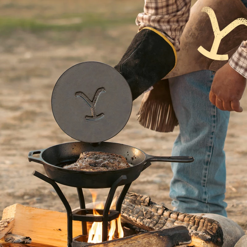 Lodge Yellowstone™ 8 Inch Round Seasoned Cast Iron “Power Y” Grill Press 7 Lodge Yellowstone™ 8 Inch Round Seasoned Cast Iron “Power Y” Grill Press -Atlanta Grill Company Shop 800X800 L8RFIP 3