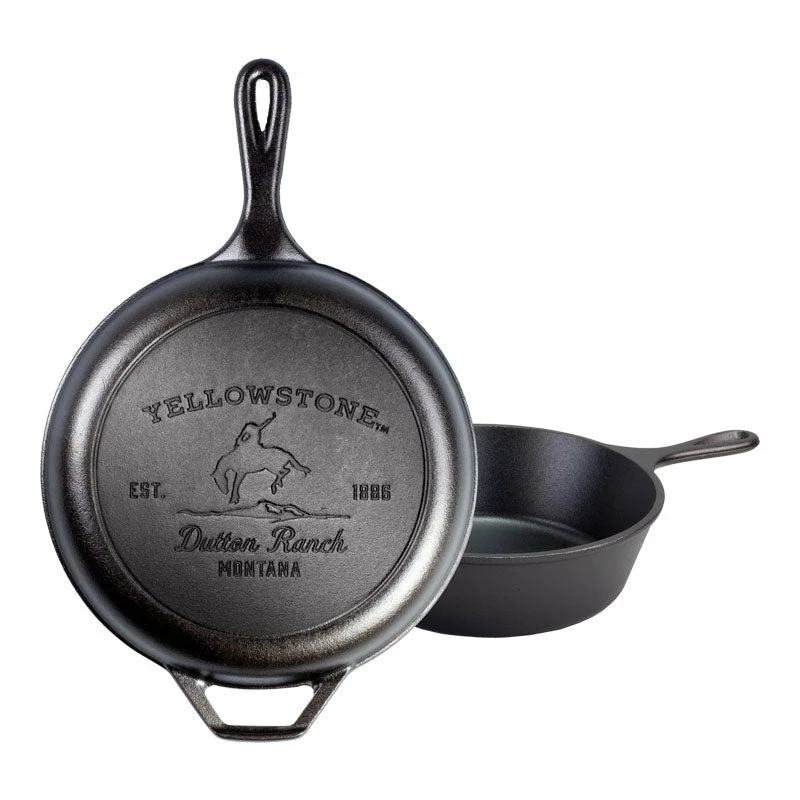 Lodge Yellowstone™ Seasoned Cast Iron Bucking Bronco Combo Cooker 3 Lodge Yellowstone™ Seasoned Cast Iron Bucking Bronco Combo Cooker