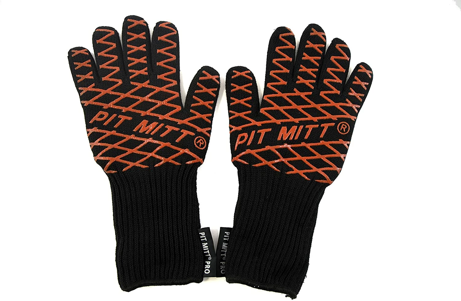 Charcoal Companion Pit Mitt Pro BBQ Gloves 3 Charcoal Companion Pit Mitt Pro BBQ Gloves