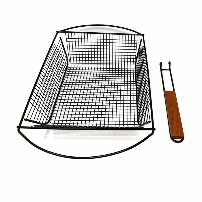 Norpro Nonstick Deluxe Grill Basket W/ Removable Handle 3 Norpro Nonstick Deluxe Grill Basket W/ Removable Handle