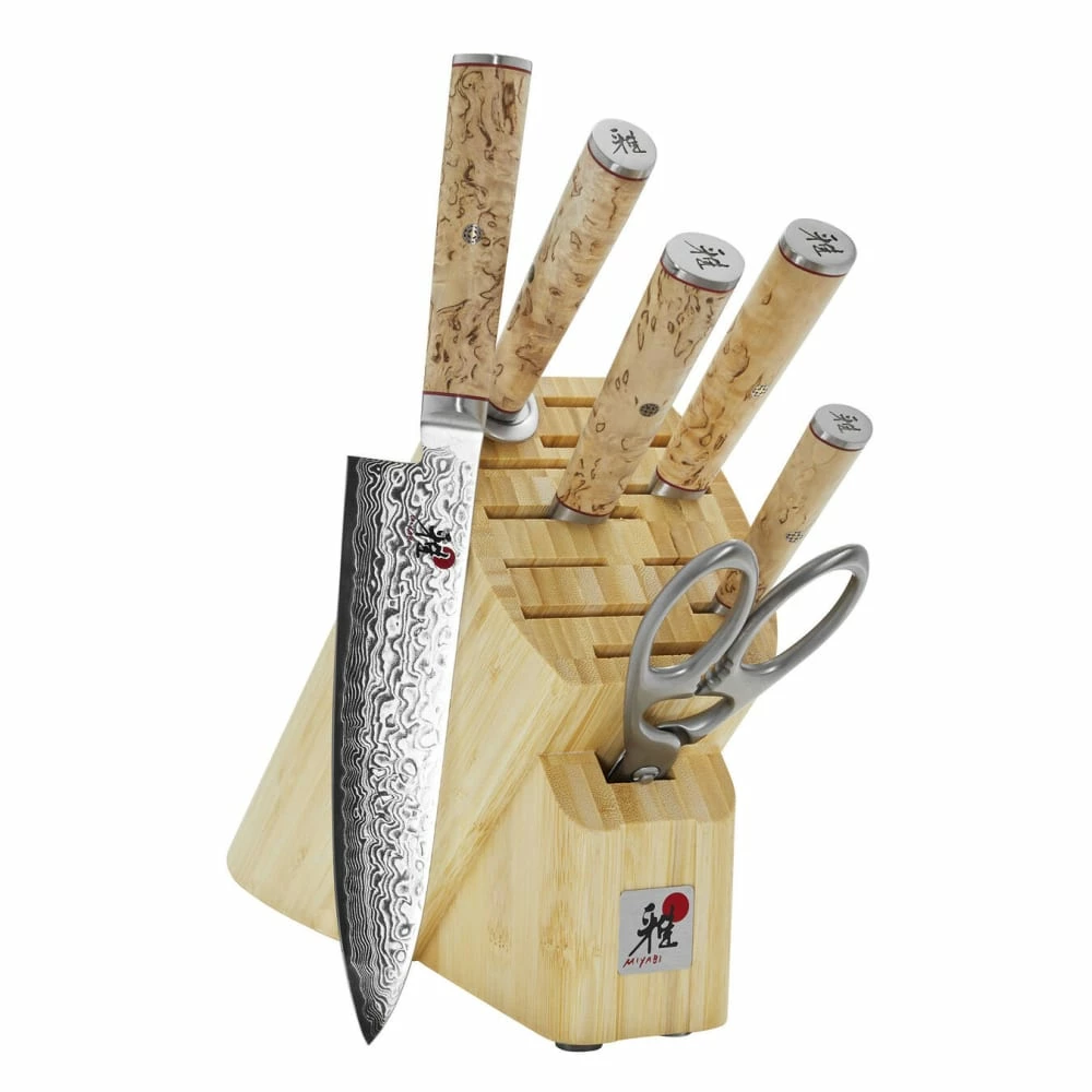 Miyabi Birchwood 7-Piece Knife Block Set 3 Miyabi Birchwood 7-Piece Knife Block Set
