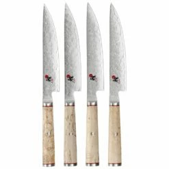 Miyabi Birchwood 4-Piece 5.5" Steak Knife Set
