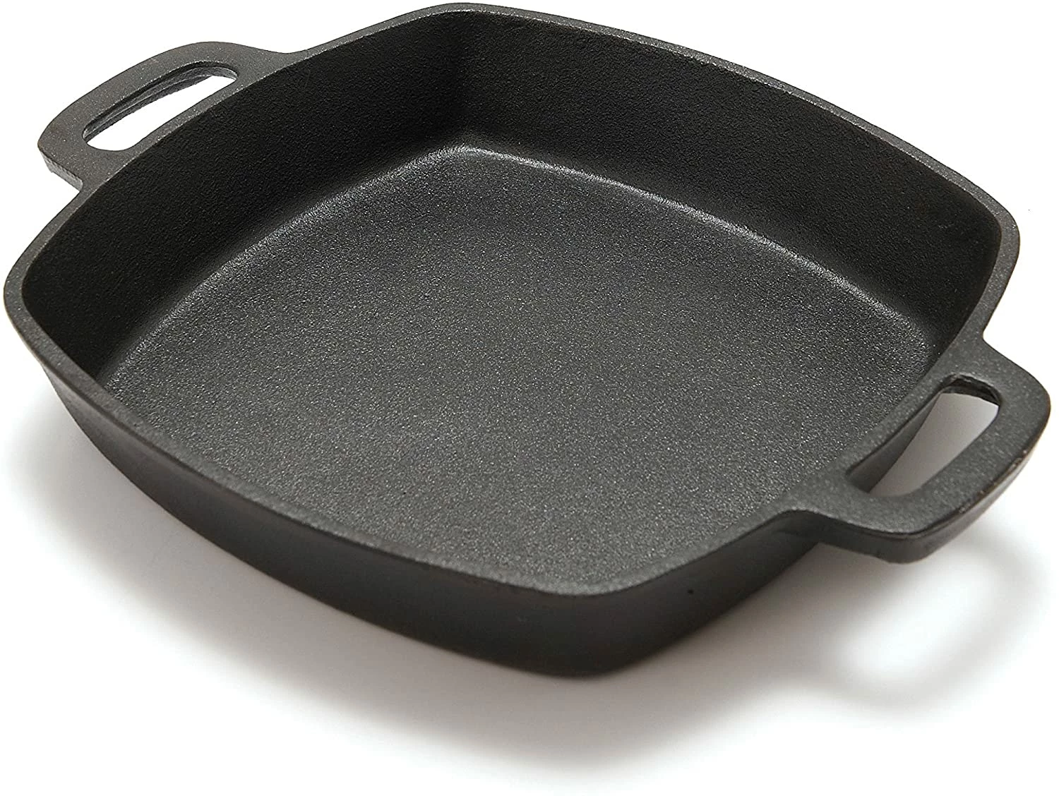 Grill Pro Cast Iron Square Pan 3 Grill Pro Cast Iron Square Pan
