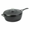 Lodge Blacklock *49* 4 Quart Deep Skillet With Lid -Atlanta Grill Company Shop BL49LDSK 2