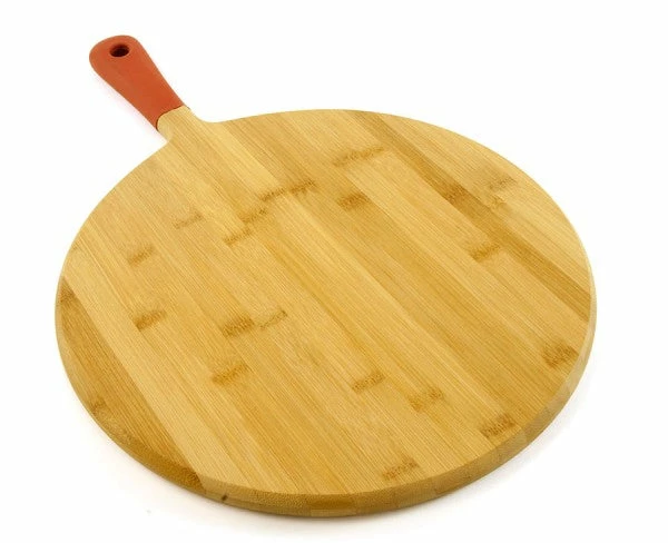 Charcoal Companion Round Bamboo Cutting Board 3 Charcoal Companion Round Bamboo Cutting Board