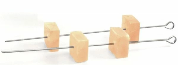Charcoal Companion Himalayan Salt Cubes And Skewers Kabob Set 3 Charcoal Companion Himalayan Salt Cubes And Skewers Kabob Set