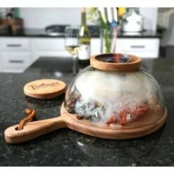 Foghat™ Smoking Cloche Set -Atlanta Grill Company Shop CLOCHE CHAR4