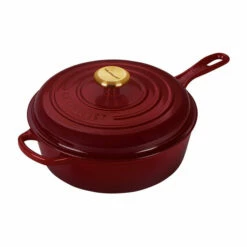 Le Creuset Signature Cassadou -Atlanta Grill Company Shop Cassadou Rhone angle