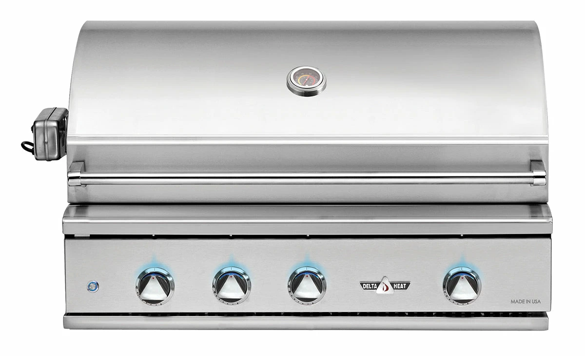 Delta Heat 38” Outdoor Gas Grill W/ Infrared Rotisserie 3 Delta Heat 38” Outdoor Gas Grill W/ Infrared Rotisserie